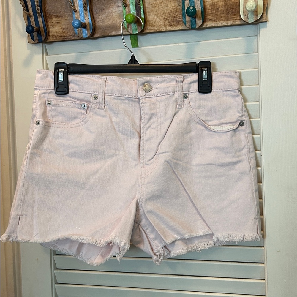 GAP Light Pink Denim Shorts the cutest